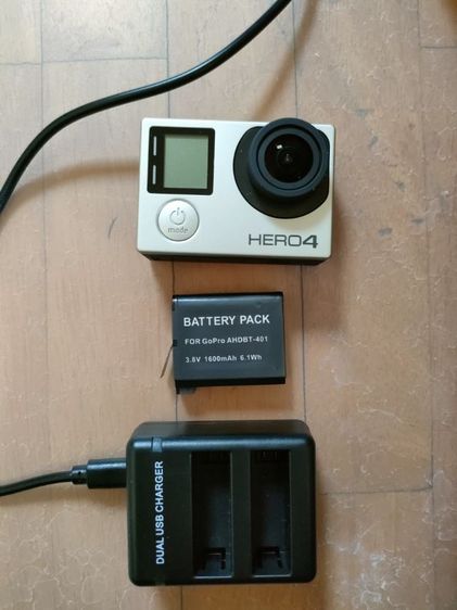 กล้อง GoPro HERO 4 แท้พร้อมขาเซลฟี่ของ GoPro รูปที่ 3