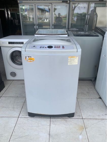 ฝาบน ขายเครื่องซักผ้ามือสองยี่ห้อ Samsung ขนาดเก้ากิโล 2500 บาทสนใจโทรติดต่อสอบถามได้ค่ะ 0991461547 ค่ะ