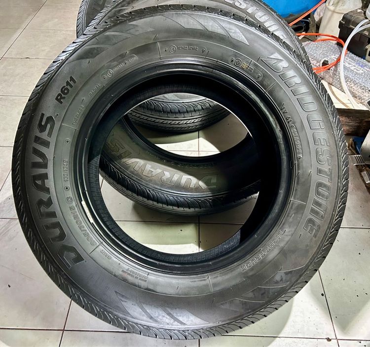 BRIDGESTONE 205 70 15 4เส้น ไม่ปะ ปี21 สวยงาม รูปที่ 6