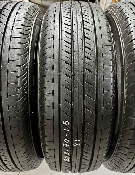 BRIDGESTONE 205 70 15 4เส้น ไม่ปะ ปี21 สวยงาม รูปที่ 3