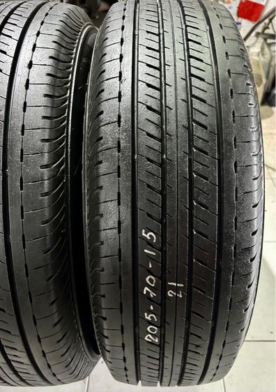 BRIDGESTONE 205 70 15 4เส้น ไม่ปะ ปี21 สวยงาม รูปที่ 2