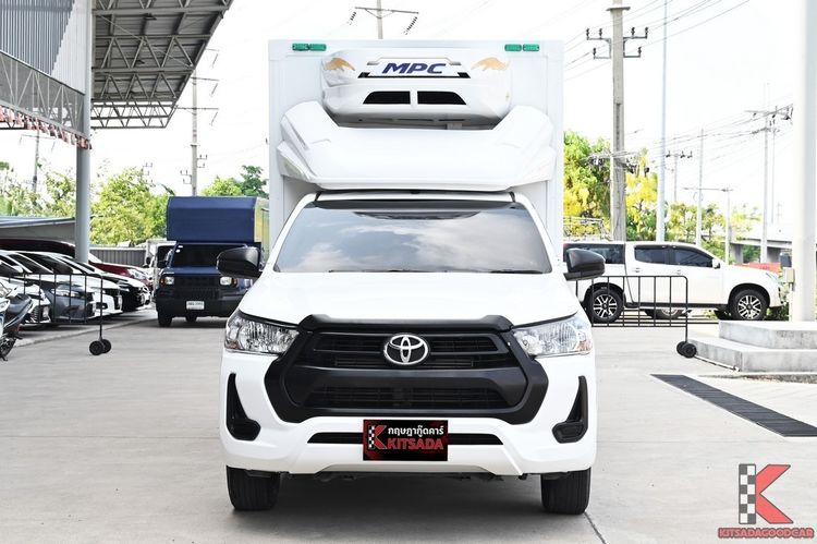 Toyota Hilux Revo 2025 2.4 Entry Pickup ดีเซล ไม่ติดแก๊ส เกียร์ธรรมดา ขาว รูปที่ 2