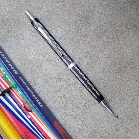 กล่องปากกา montblanc 3ใบ, การุ่นเก่า2ใบ , โสมเก่าสี่ออนซ์  , ดินสอ mitsukan sharp รุ่นเก่า, independent usa. รูปที่ 13