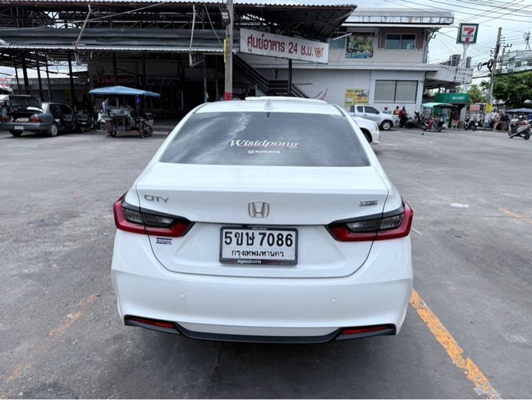 Honda City 2024 1.0 SV Sedan เบนซิน ไม่ติดแก๊ส เกียร์อัตโนมัติ ขาว รูปที่ 4