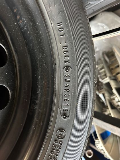 กะทะมิตซูมิราจ ขอบ14 พร้อมยาง 165 65 14 ครบชุด รูปที่ 3