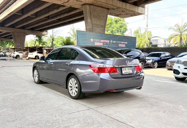 Honda Accord 2014 2.0 EL Sedan เบนซิน ไม่ติดแก๊ส เกียร์อัตโนมัติ เทา รูปที่ 4