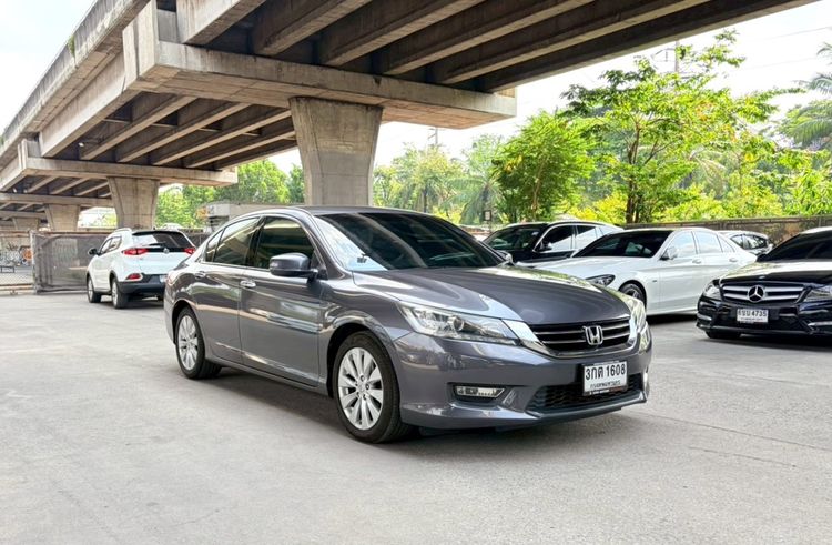 Honda Accord 2014 2.0 EL Sedan เบนซิน ไม่ติดแก๊ส เกียร์อัตโนมัติ เทา รูปที่ 3