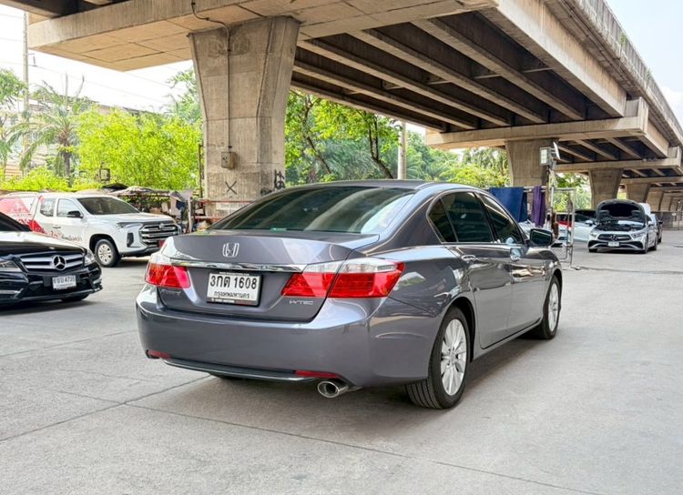 Honda Accord 2014 2.0 EL Sedan เบนซิน ไม่ติดแก๊ส เกียร์อัตโนมัติ เทา รูปที่ 2