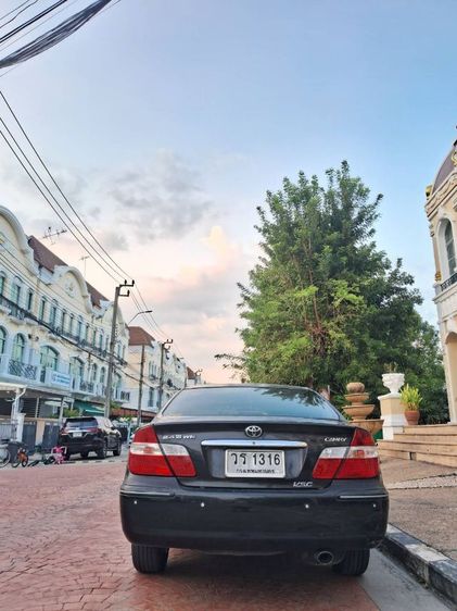 Toyota Camry 2004 2.4 Q Sedan เบนซิน ไม่ติดแก๊ส เกียร์อัตโนมัติ ดำ รูปที่ 4