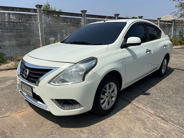 Nissan Almera 2014 1.2 VL Sedan เบนซิน เกียร์อัตโนมัติ ขาว รูปที่ 2
