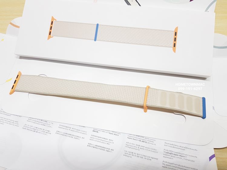 Apple Watch S9 41mm. Starlight Aluminum สาย Starlight Sport Loop (GPS+Cellular) สวย ครบกล่อง มีประกัน+ของแถม รูปที่ 9