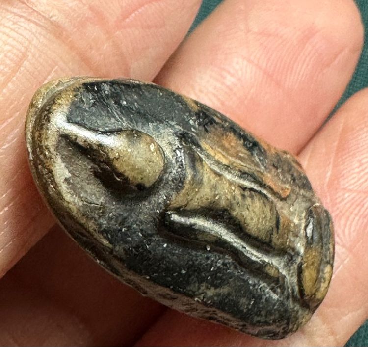 องค์ละ1550🙏พระกำแพงเปิดโลก ยืนตอเนื้อผ่านเขียวดำ🙏พระกำแพงลีลาเม็ดขนุน รูปที่ 6