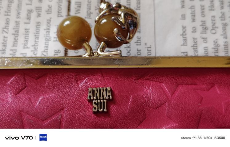 กระเป๋าสตาง  Playing Cat แบรนด์ ANNA SUI  รูปที่ 4