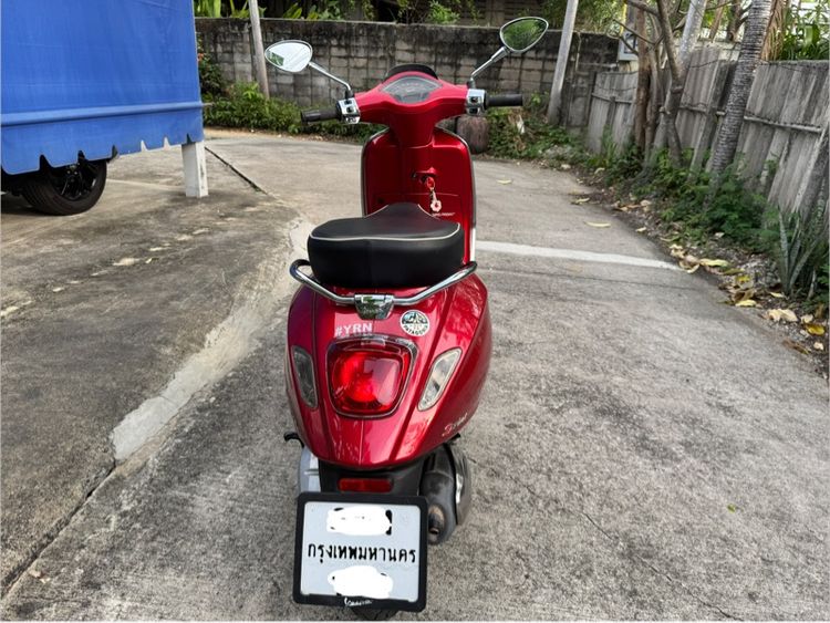 ขาย Vespa Sprint 150 i-GET RED SCARLATTO 2021 รถมือเดียว ไมล์ 16,xxx เท่านั้น เล่มครบ แถมป้ายจอง รูปที่ 4