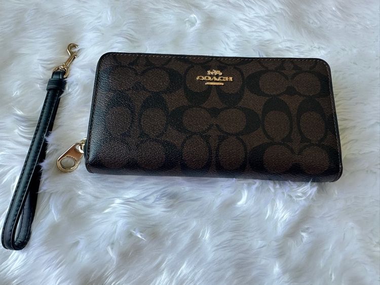 กระเป๋าสตางค์ Coach รุ่น Long Zip Around Wallet รูปที่ 8