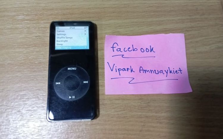 ipod nano gen1 ความจุ 1 gb. สภาพดีใช้งานได้ปกติ รูปที่ 2
