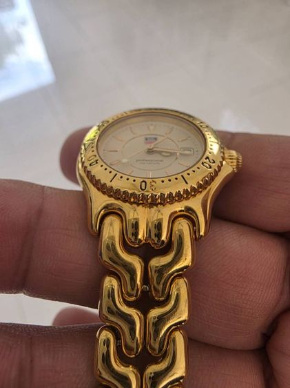 tag heuer ก้างปลาทอง wg1330-0 ladysize หน้าวงแหวน3ชั้น หน้าครีม. รูปที่ 3