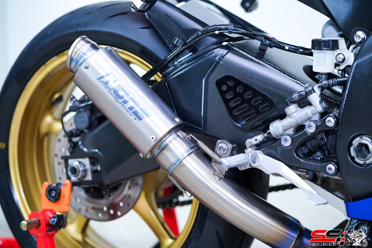 YAMAHA YZF R6 สีน้ำเงิน ปี2018 ท่อ N-one ไทเทเนียม ของแต่งหลายรายการ สภาพดี ยางใหม่ ราคาเล้าใจ รูปที่ 2