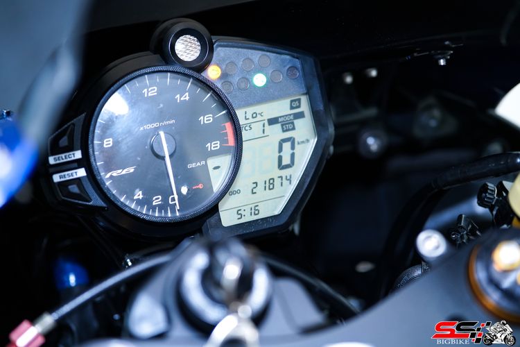 YAMAHA YZF R6 สีน้ำเงิน ปี2018 ท่อ N-one ไทเทเนียม ของแต่งหลายรายการ สภาพดี ยางใหม่ ราคาเล้าใจ รูปที่ 7