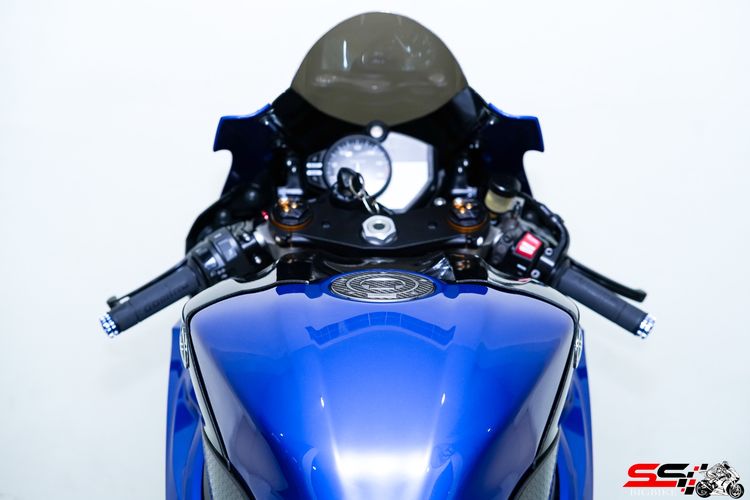 YAMAHA YZF R6 สีน้ำเงิน ปี2018 ท่อ N-one ไทเทเนียม ของแต่งหลายรายการ สภาพดี ยางใหม่ ราคาเล้าใจ รูปที่ 16