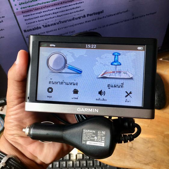 อื่นๆ Garmin Nuvi2567 จอทัชสกรีน5นิ้ว ใช้งานได้ปกติ มีบลูทูธ แผนที่ปี2019 แบตเก็บไฟ