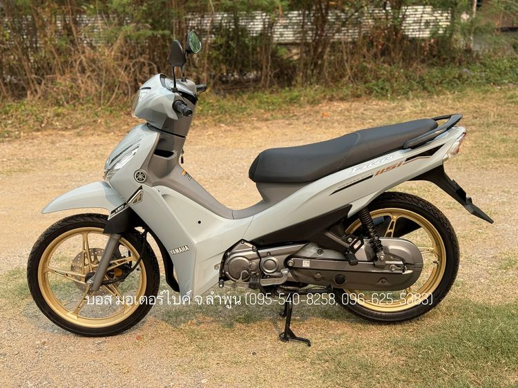 YAMAHA Finn ปี67(2024) รถสวย จ้าวแรกมือเดียวออกห้าง ดาวน์เพียง 900 ไม่ใช้คนค้ำ ผ่อนสบายๆ จร้า รูปที่ 3