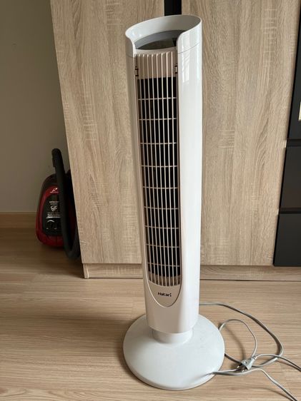 พัดลมทาวเวอร์ Hatari รุ่น HT-TW20R1 สีขาว มีรีโมท ใช้งานได้ปกติ