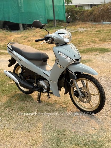 YAMAHA Finn ปี67(2024) รถสวย จ้าวแรกมือเดียวออกห้าง ดาวน์เพียง 900 ไม่ใช้คนค้ำ ผ่อนสบายๆ จร้า รูปที่ 4