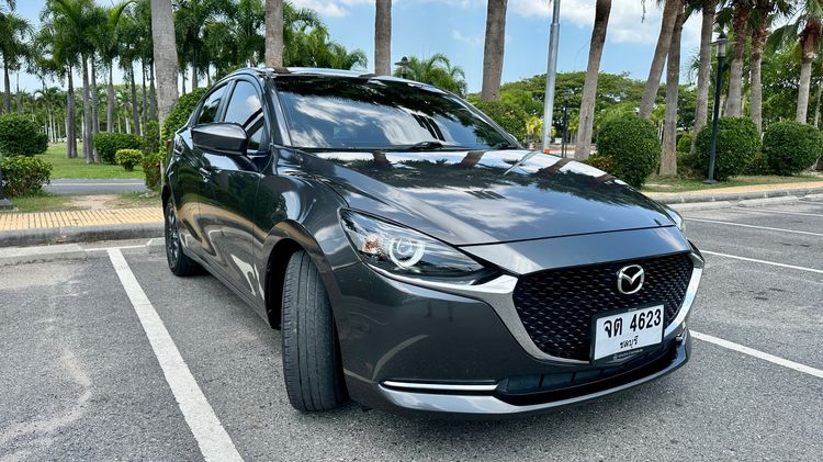 Mazda Mazda 2 2022 1.3 Skyactiv-G Sedan เบนซิน เกียร์อัตโนมัติ เทา