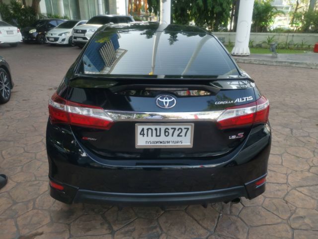 Toyota Altis 2015 1.8 Esport Sedan เบนซิน ไม่ติดแก๊ส เกียร์อัตโนมัติ ดำ รูปที่ 4