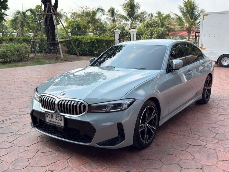 BMW Series 3 2023 320d Sedan ดีเซล เกียร์อัตโนมัติ เทา รูปที่ 2