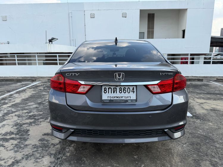 Honda City 2018 1.5 Sv i-VTEC Sedan เบนซิน ไม่ติดแก๊ส เกียร์อัตโนมัติ เทา รูปที่ 4