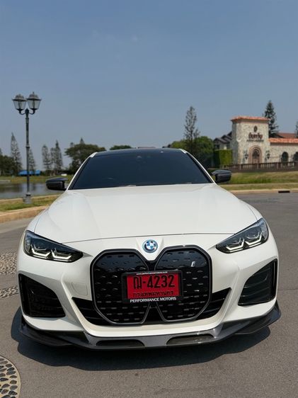 BMW I4 2024 eDrive35 M Sport Sedan ไฟฟ้า ไม่ติดแก๊ส เกียร์อัตโนมัติ ขาว รูปที่ 2