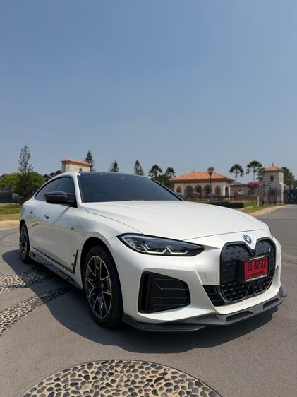 BMW I4 2024 eDrive35 M Sport Sedan ไฟฟ้า ไม่ติดแก๊ส เกียร์อัตโนมัติ ขาว รูปที่ 4