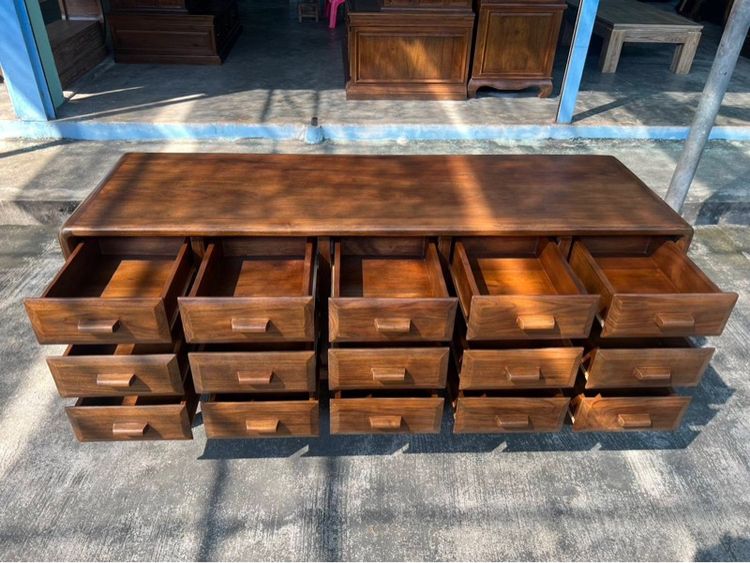 ตู้เก็บของไม้สัก15ลิ้นชัก รูปที่ 4