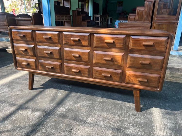 ตู้เก็บของไม้สัก15ลิ้นชัก รูปที่ 2