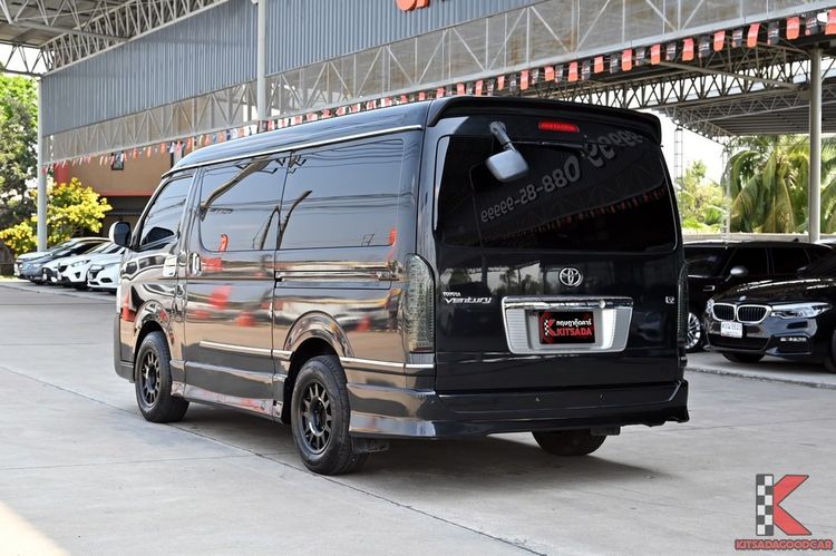 Toyota Ventury 2012 2.7 V Van เบนซิน ไม่ติดแก๊ส เกียร์อัตโนมัติ ดำ รูปที่ 3
