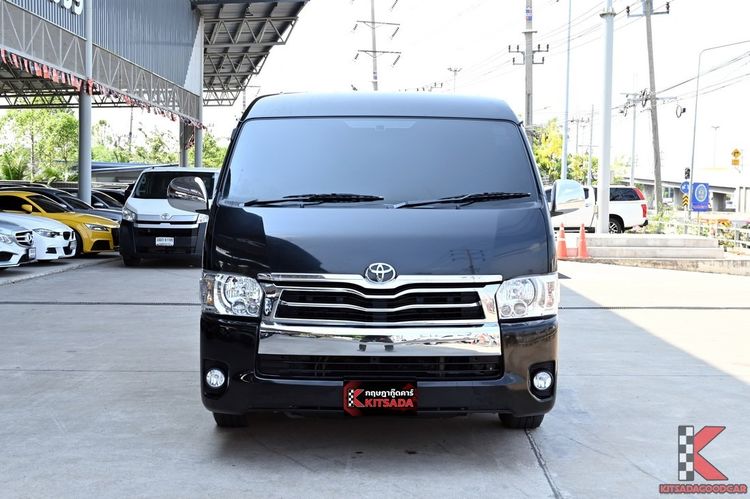 Toyota Ventury 2012 2.7 V Van เบนซิน ไม่ติดแก๊ส เกียร์อัตโนมัติ ดำ รูปที่ 2