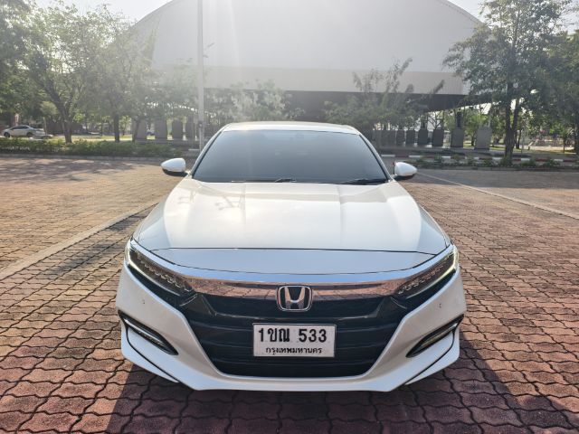 Honda Accord 2019 1.5 Turbo EL Sedan เบนซิน ไม่ติดแก๊ส เกียร์อัตโนมัติ ขาว รูปที่ 4