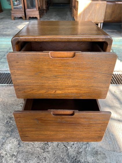  ตู้หัวเตียงไม้สักมินิมอล  รูปที่ 5