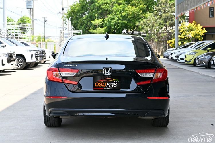Honda Accord 2021 1.5 Turbo EL Sedan เบนซิน ไม่ติดแก๊ส เกียร์อัตโนมัติ ดำ รูปที่ 4