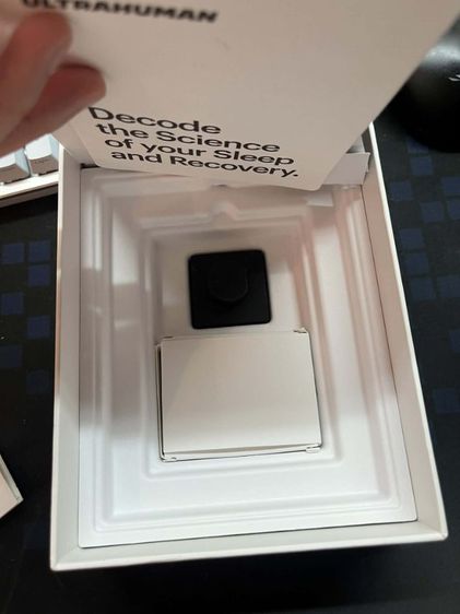 แหวนอัจฉริยะ UItrahuman Ring Air สี Raw Titanium Size 10 รูปที่ 2