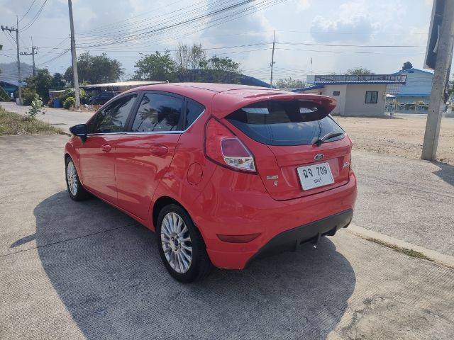 Ford Fiesta 2014 1.0 Titanium Sedan เบนซิน ไม่ติดแก๊ส เกียร์อัตโนมัติ แดง รูปที่ 3