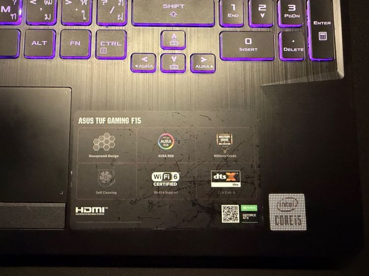 โน๊ตบุ๊คมิ่ง ASUS TUF Gaming F15 รูปที่ 4