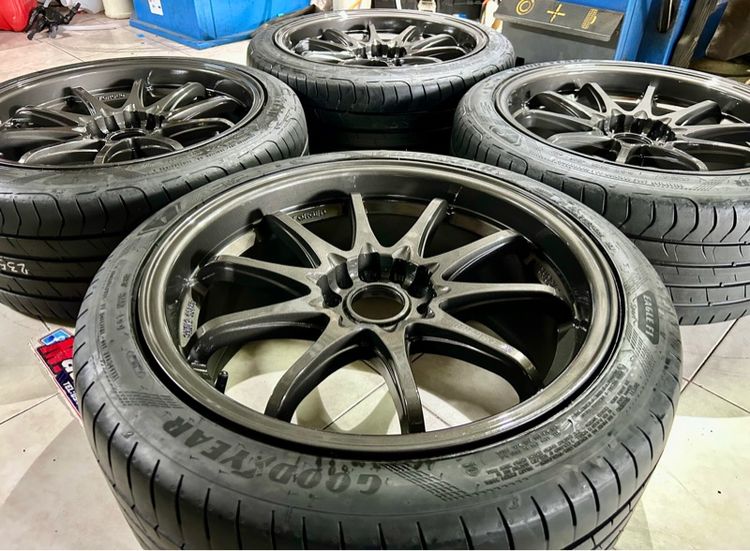 CE28N 18 8 5 5รู114 พร้อมยาง 235 40 18 ครบชุด รูปที่ 3