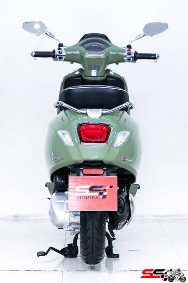 VESPA SPRINT 125 IGET ABS จอ LCD ตัวล่าสุด สี Green Tenace ปี2025 วิ่ง น้อย 3,400km ไมล์แท้ รถสวยมาก  รูปที่ 10