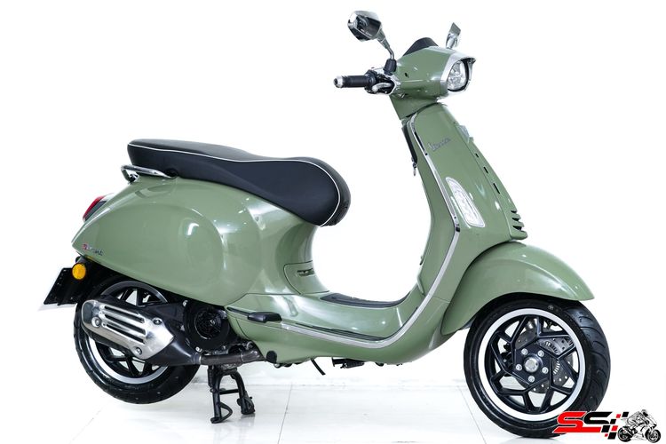 VESPA SPRINT 125 IGET ABS จอ LCD ตัวล่าสุด สี Green Tenace ปี2025 วิ่ง น้อย 3,400km ไมล์แท้ รถสวยมาก  รูปที่ 11