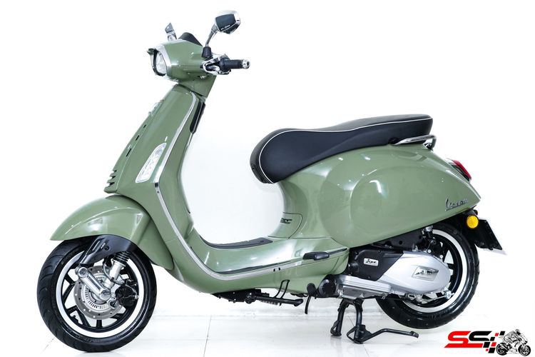 VESPA SPRINT 125 IGET ABS จอ LCD ตัวล่าสุด สี Green Tenace ปี2025 วิ่ง น้อย 3,400km ไมล์แท้ รถสวยมาก  รูปที่ 13