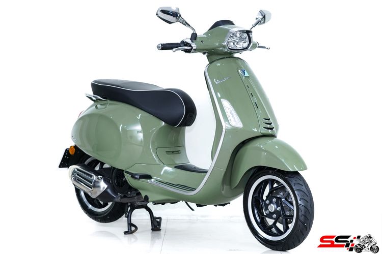 VESPA SPRINT 125 IGET ABS จอ LCD ตัวล่าสุด สี Green Tenace ปี2025 วิ่ง น้อย 3,400km ไมล์แท้ รถสวยมาก  รูปที่ 15