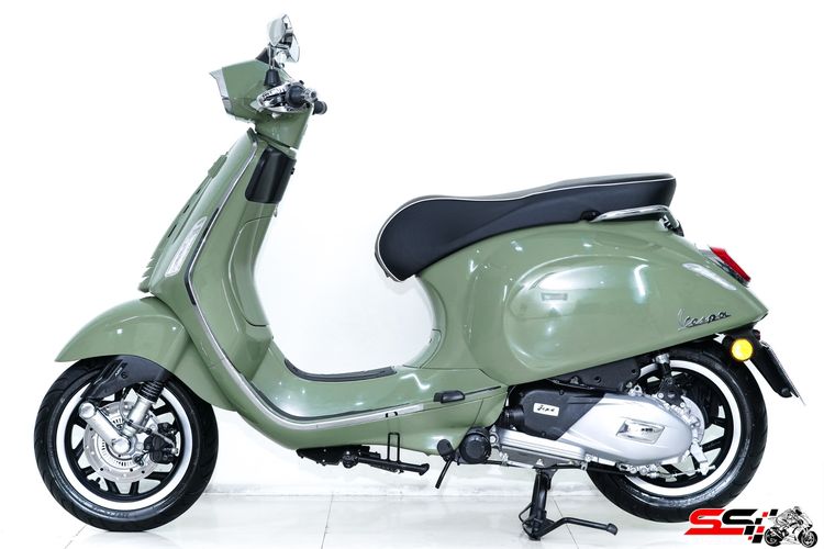 VESPA SPRINT 125 IGET ABS จอ LCD ตัวล่าสุด สี Green Tenace ปี2025 วิ่ง น้อย 3,400km ไมล์แท้ รถสวยมาก  รูปที่ 8